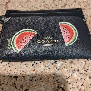 Coach ID key chain